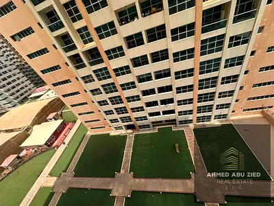 غرفة وصالة للإيجار السنوي في أبراج عجمان وان، أعلى مطعم الأمور وباب الحارة، قريب من كورنيش عجمان، حديقة أطفال وموقع مميز للسكن