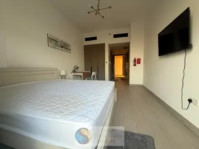 Furnished Studio | Balcony | Pool & City Views