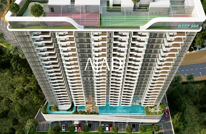 Premium Studio for Smart Investors | DLRC | Unique Outdoor Cooling Design