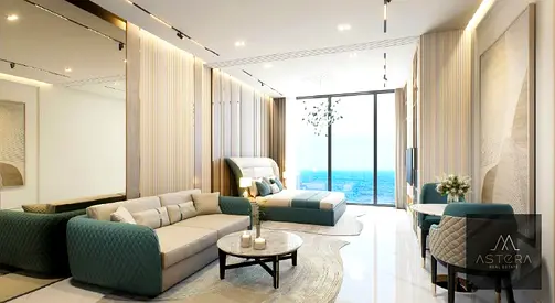 Sea View 2BHK | Breez by Danube | Furnished Apartment