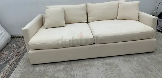 Amazing condition crate&barrel three seater sofa