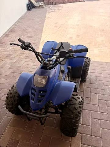 Used Blue Kids/Youth 4-Wheeler ATV - Good Condition