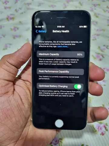 iPhone 6s with good battery health (95%) - working condition