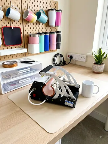 Used Commercial Mug Heat Press Machine - Single Cup Sublimation