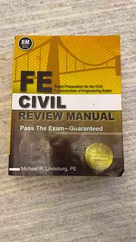 FE Civil Review Manual by Michael R. Lindeburg