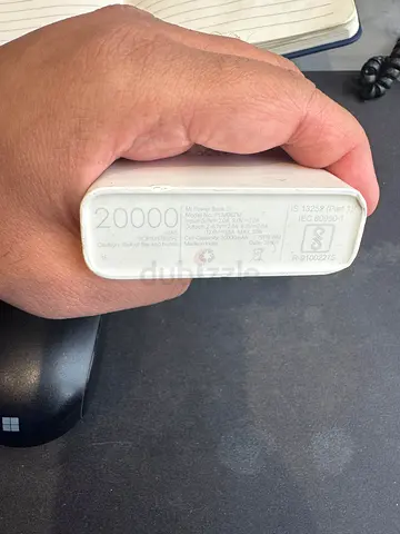 Used 20000mAh Power Bank (White) - Portable Charger