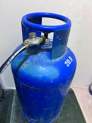 Used 20kg Blue Gas Cylinder