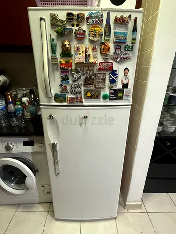 White Single-Door Refrigerator - Good Working Condition