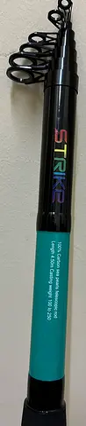 Fishing Rod Telescopic Carbon 4.5 meter Strike Green (mix)