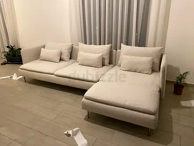 Perfect condition IKEA sodhram l sahpe sofa