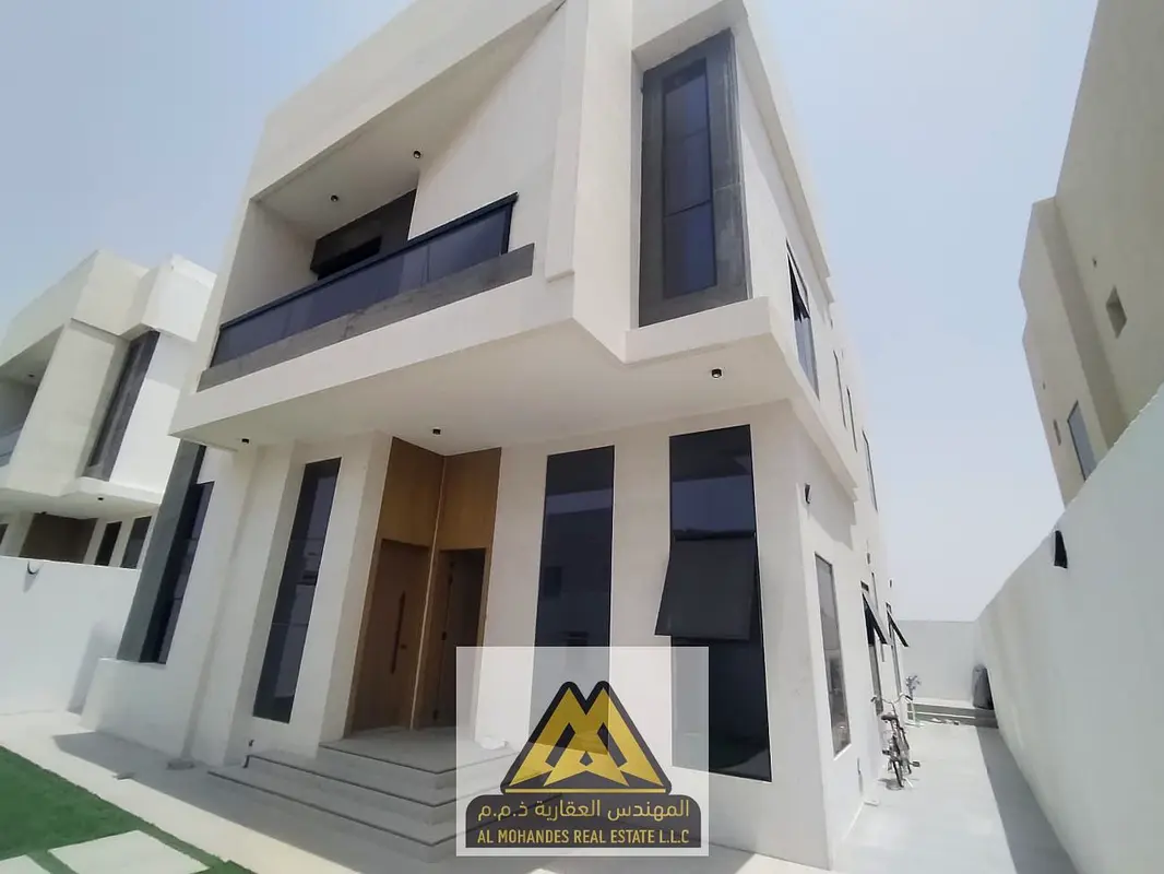 Brand new villa for annual rent in Al Zahia, Ajman 5 bedrooms | Living room and majlis | Central air conditioning | Excellent finishes | Ready to move