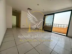 Two bedroom and hall apartment in Al Nasiriyah Sharjah balcony open view central AC flexible payment