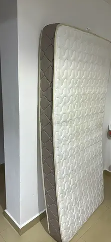 Home center Single Mattress (Good Condition) - Foam/Coil, 90x 200cm i bought it 2000 AED - medical