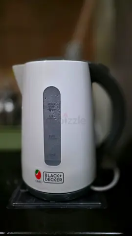 Black+Decker Electric Kettle - 1.7L, White