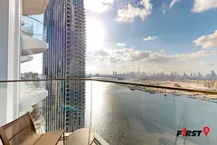 In 33 floor | Fully Furnished in Dubai Creek Harbour | 1 Bedroom | Waterfront View | Luxury Living |