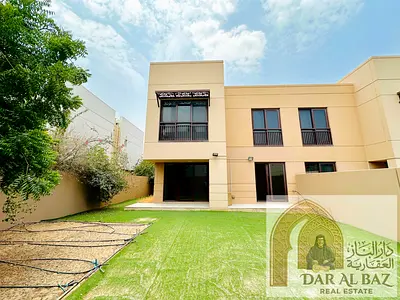 Luxury villa for annual rent in Al Zahia - Sharjah | Consists of 3 bedrooms, 5 bathrooms, a master maid's room, a storage room, 2 living rooms, a priv