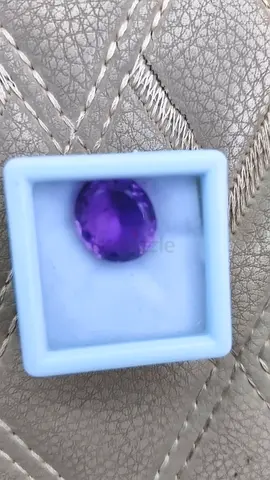 Oval Purple Amethyst Gemstone - Loose Cabochon