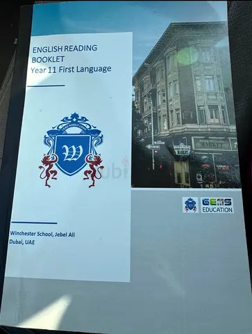 english reading booklet textbook