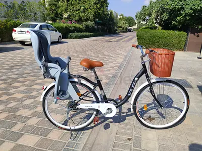 City bike with baby chair 26"