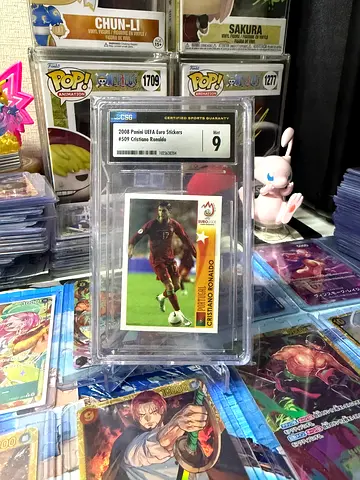 Graded Football Cards – Ronaldo, Gerrard & Enzo – PSA/CSG