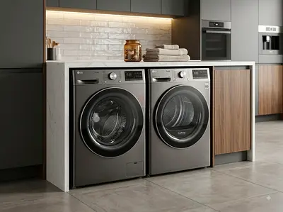 LG Smart 9kg Washer & 9kg Dryer Set – Separate Units | Latest Collection
