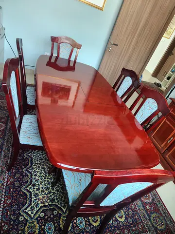 Dining table and chairs