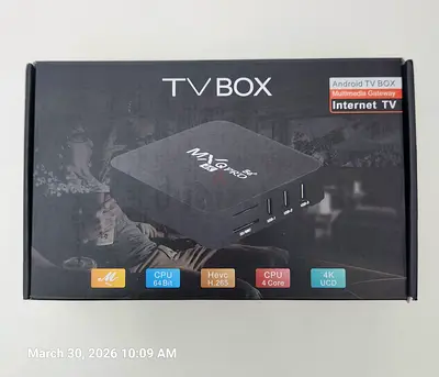 Android TV Box MX10 Pro — 4K Internet TV Media Player