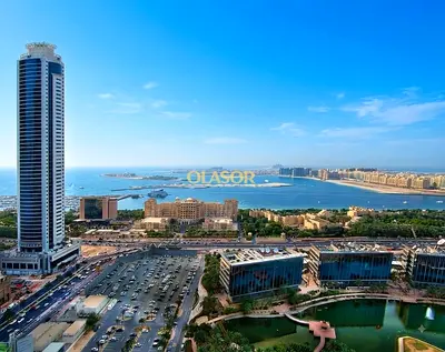 OLASOR Private Chauffeur Package | 3BR Nice Sea Views | Fully Serviced | 2Mins to Tram | 5Mins to Media City | 3Mins to Marina Walk