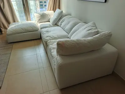White marina home luscious sofa