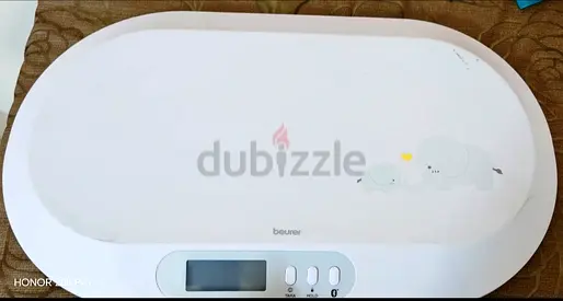 Beurer Digital Baby Scale - White, Good Working Condition