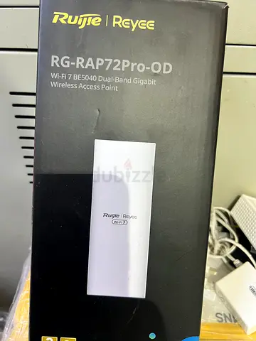 Ruijie Reyee RG-RAP72Pro-OD BE5040 Wi-Fi 7 Indoor/Outdoor Versatile Access Point, 2.4 GHz 2 x 2, MU-