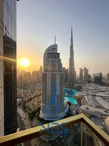 Burj and Fountain View | Spacious Layout | Furnished