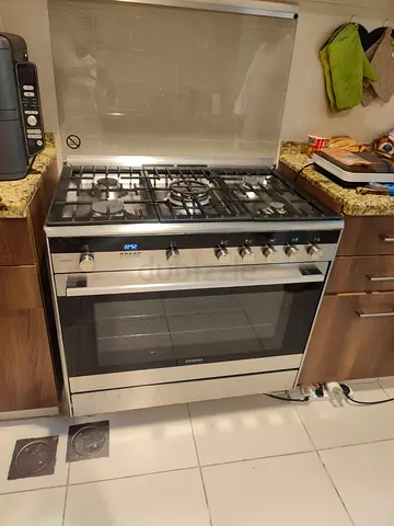 Siemens iq700 cooker top gas oven electric range digital with fan last model 90/60 cm