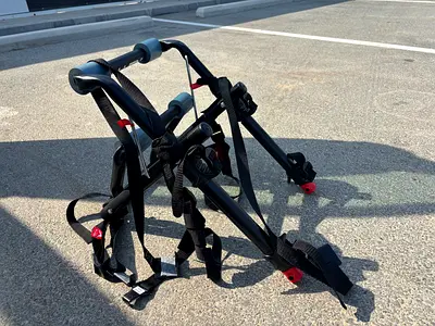 Bike rack for car trunk (2 bicycles)