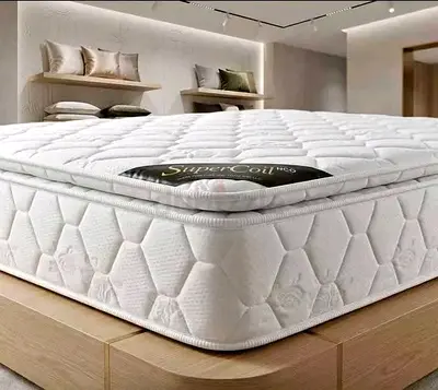 Almost-new SuperCoil Pocket Spring Mattress - Queen Size