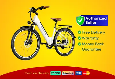 Wind Horse Electric Scooter F2, White | Brand New |  Warranty | FREE  Delivery