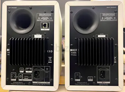 KEF X300A Speakers - White (Pair)