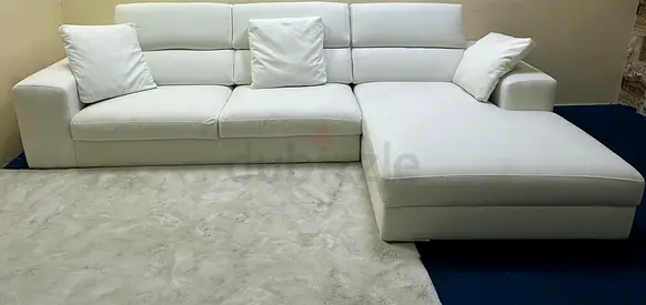 Like new condition marina home lshape sofa