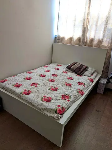 Ikea Double Bed Frame With Mattress excellent condition 140x200cm