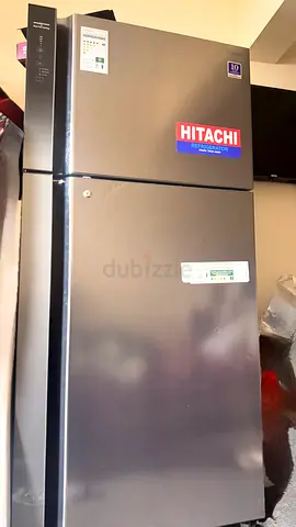 Hitachi 2-door Refrigerator - Good Condition, 10-year Inverter