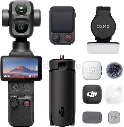 DJI Osmo Pocket 4P (Pro) VlogCombo – 4K Pocket Gimbal Camera