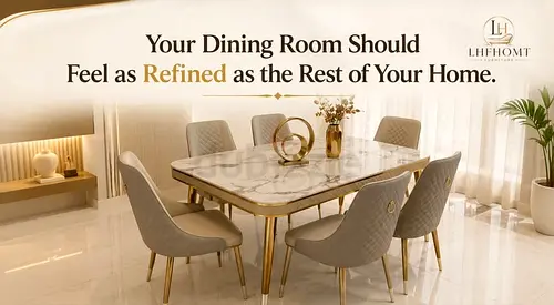 Brand new High Quality Top marble dinning Table With 6 Chairs Available