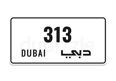 Special plate number