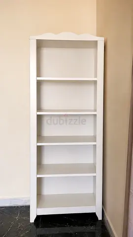 IKEA White Storage shelf suitable for books, toys, plants and decorative items