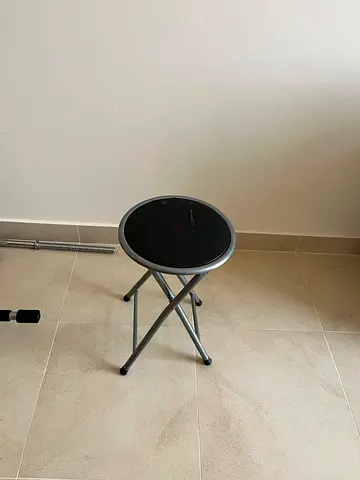 Compact Foldable Round Stool - Lightweight Portable Seat