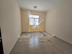 Two bedroom hall Al Qulayaa Sharjah central AC balcony open view deferred deposit parking available