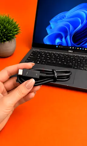 ⚡ ORIGINAL DELL 1M THUNDERBOLT 4 / USB4 CABLE | 40Gbps | 100W | 8K ⚡