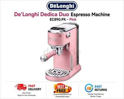 De'Longhi Dedica Duo Espresso Machine EC890.PK - Excellent Condition, FREE DELIVERY