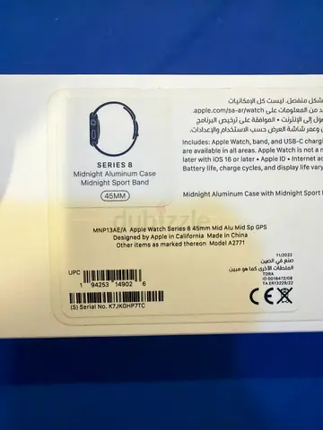Apple Watch 8 series 45mm
