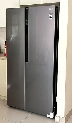 LG new model fridge side by side freezer digital inverter perfect working